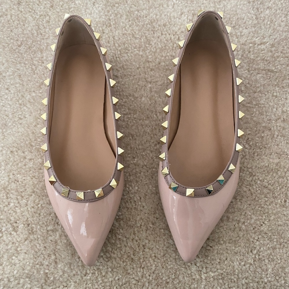 Studded Flats Size 6